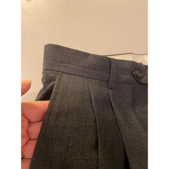 Oscar De La Renta 2 pc Gray Suit Single-Breast Jacket Blazer Pants XL - Picture 15 of 16